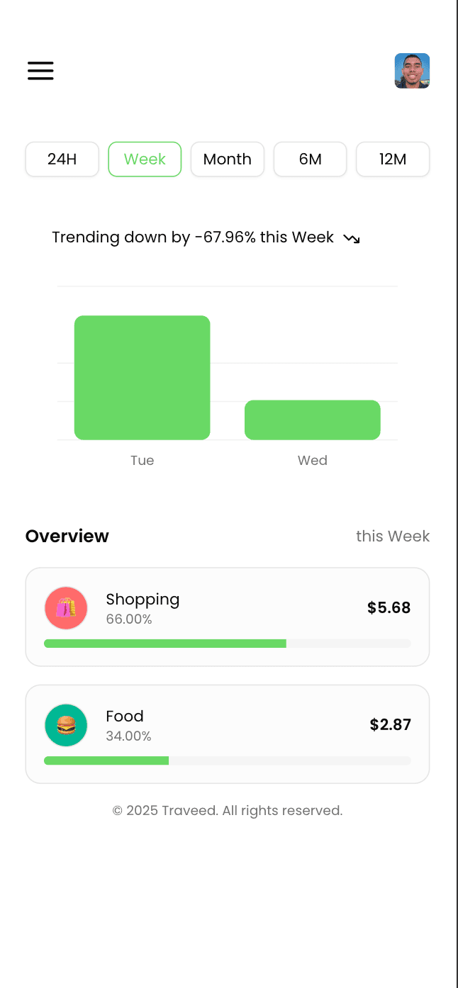 Traveed Analytics Preview